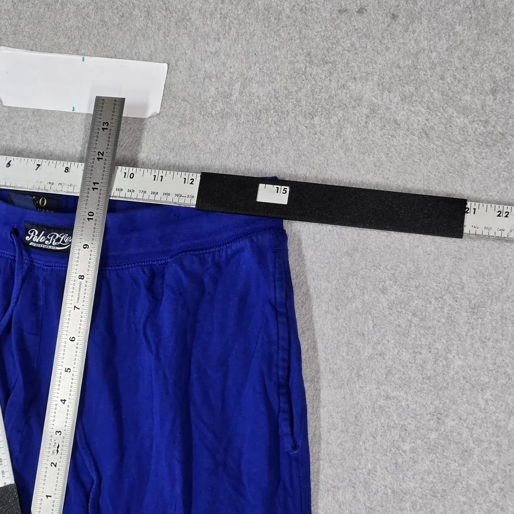 Polo Ralph Lauren Men Sleepwear M Blue Pajama Pants Joggers Logo 26